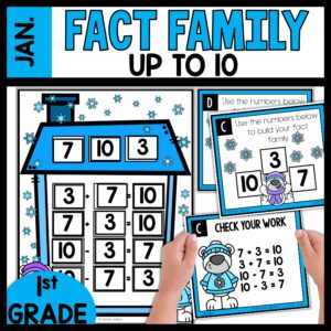 Fact Family Game January