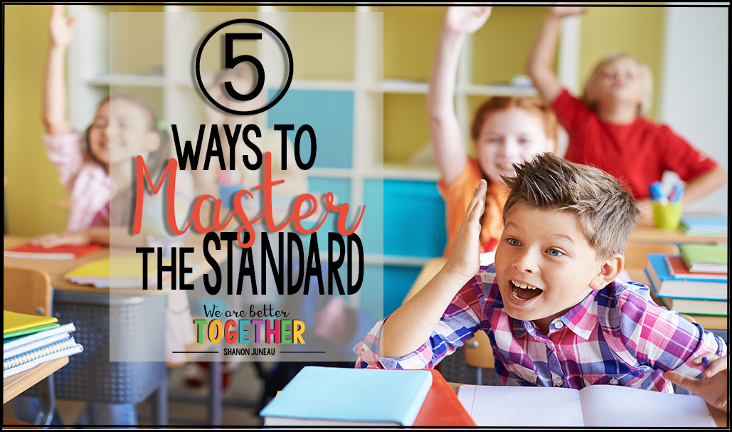 MASTER COMMON CORE MATH STANDARDS