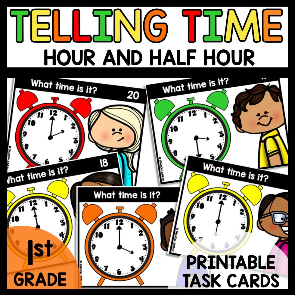 5 Easy Ways to Practice Telling Time for 1st Grade Students - We Are ...