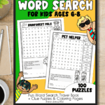 image of word search amazon workbook