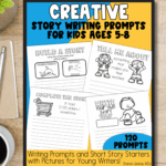 image of creative story writing prompts amazon workbook