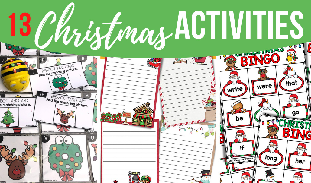 13 Christmas Activities for Elementary Students
