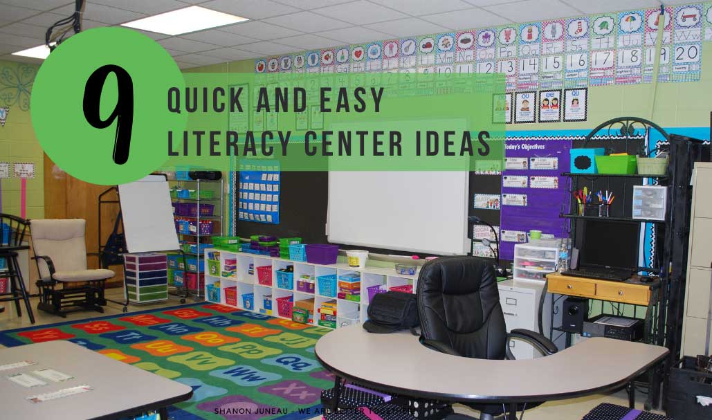 Literacy Center ideas