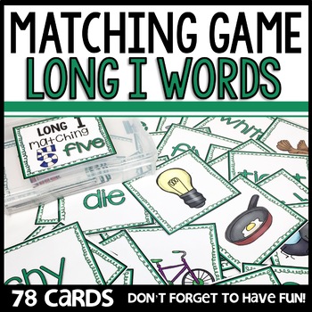 Long i Matching Cards Game