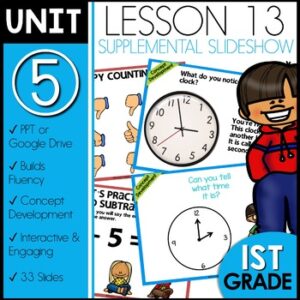 Telling Time Daily Lessons Module 5 Lesson 13