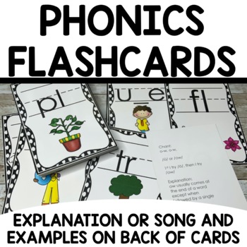 Phonics Blends Flashcards
