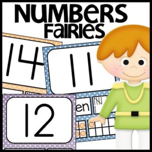 Number Posters Fairies Themed Classroom Decor