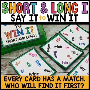 Long and Short Vowel I Word Practice