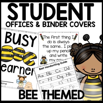 Student Office Bee Themed Classroom Decor