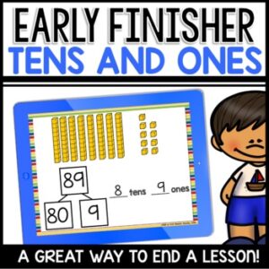 Tens and Ones Early Finishers Activities