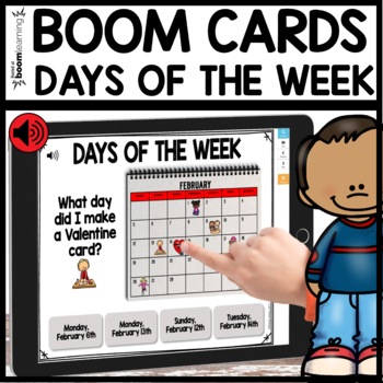 Days of the Week Boom Cards