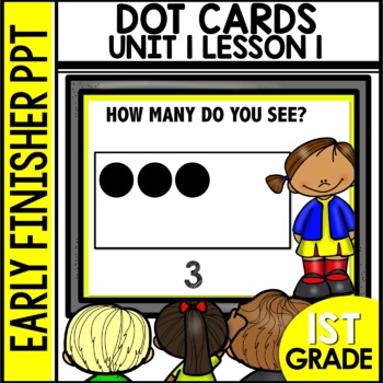Count How Many Dot Cards Early Finisher Activity