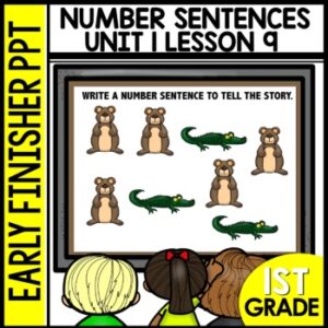Early Finishers Activities Number Sentence Practice