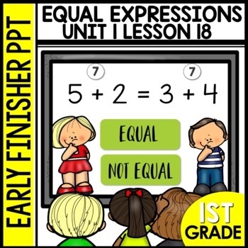 Early Finishers Activities Equal Expressions