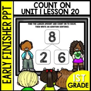 Early Finishers Activities Counting On