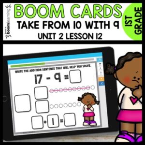 Take From Ten to Solve BOOM CARDS
