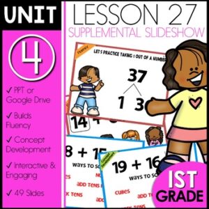 Adding two-digit numbers Module 4 Lesson 27