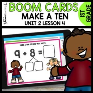 Make a ten to solve BOOM CARDS