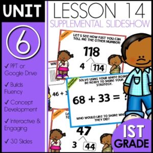Adding Two Digit Numbers together Module 6 Lesson 14