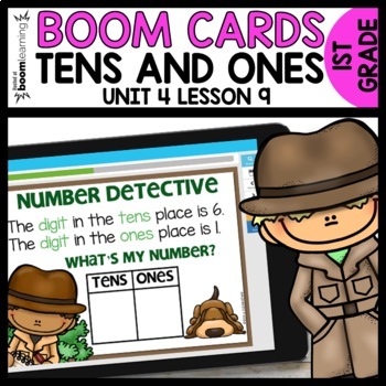 Tens and Ones Place Value BOOM CARDS