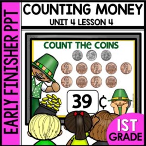 Counting Money Early Finisher Activity