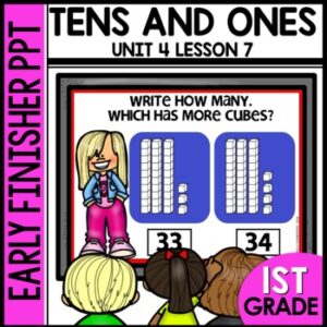 Place Value and Comparing Early Finisher Activity