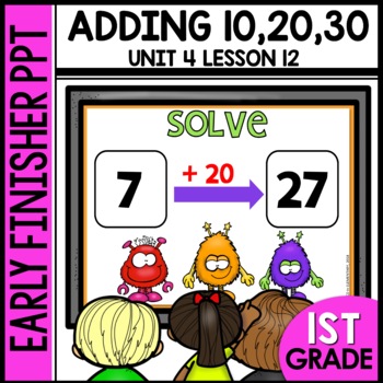 Adding Multiples of 10 Early Finisher Activity