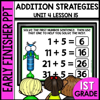 Addition Strategy Early Finisher Activity