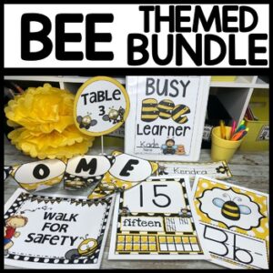 Bee Themed Classroom Decor Bundle