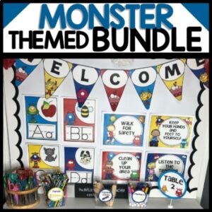 Monster Themed Classroom Decor BUNDLE