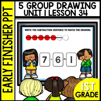 Subtraction with Pictures Early Finishers Activities
