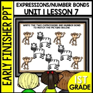 Expressions and Number Bonds Early Finishers Activities