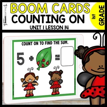 Count ON to Find the Missing Number Boom Cards