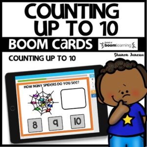 Counting up to 10 Boom Cards