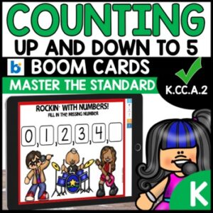 Fill in the Missing Number Boom Cards