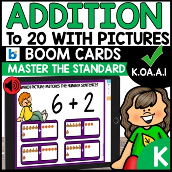 Addition to 20 Boom Cards