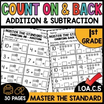 Addition and Subtraction Worksheets 1.OA.C.5