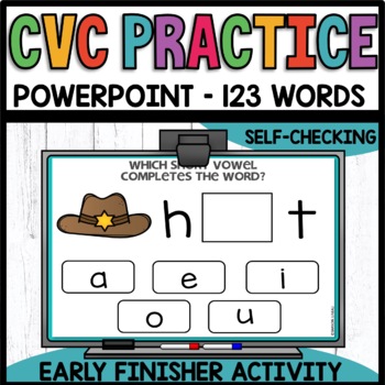 CVC Early Finishers Activities