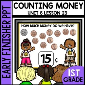 Counting Money Early Finisher Activity