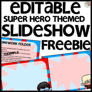 Super Kids Themed Slideshow Presentation