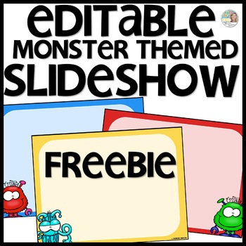 Monster Themed Slideshow Presentation