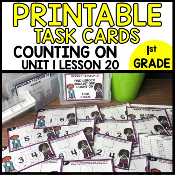 Counting On MATH TASK CARDS