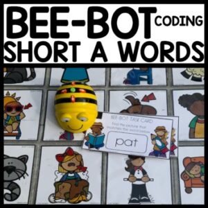 Bee Bot Coding Activity Short a Words