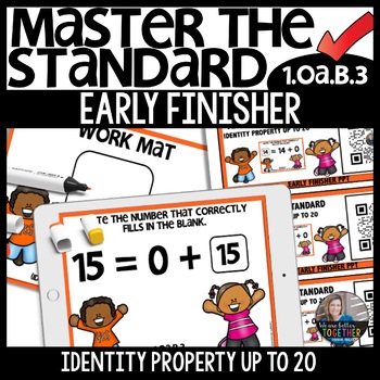 Identity Property up to 20 Early Finishers Activities