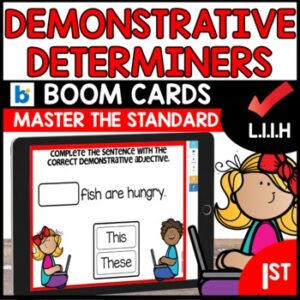 Demonstrative Determiners Boom Cards