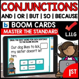 Conjunctions BOOM Cards