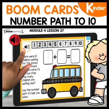 Number Paths to 10 BOOM Cards