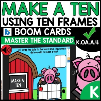 Ten Frames BOOM CARDS