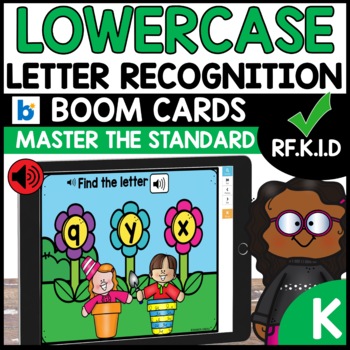 Lowercase Letter Recognition Boom Cards