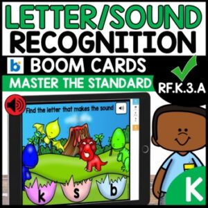 Letter Sound Recognition Boom Cards